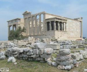 пазл Эрехтейон Храм, Афины, Греция